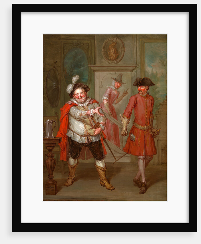 Scene from Henry IV, Part I by Marcellus Laroon the Younger