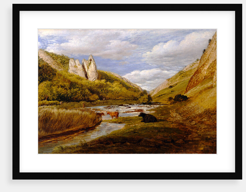 In Dovedale by John Linnell