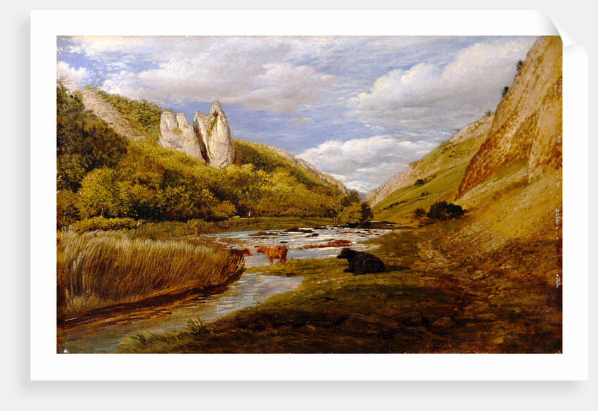 In Dovedale by John Linnell