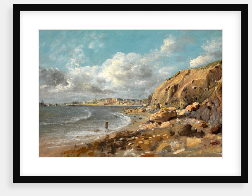 Coast Scene at Cullercoats near Whitley Bay by John Linnell
