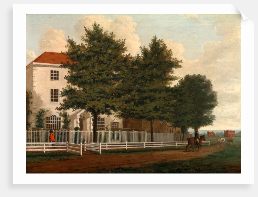 House on a Common Georgian House on a Common by Anonymous