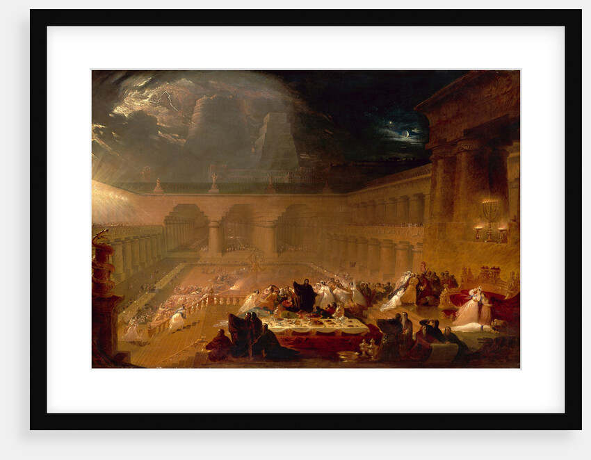 Belshazzar's Feast by John Martin