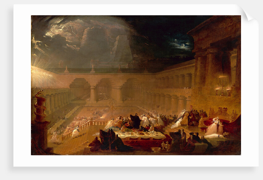 Belshazzar's Feast by John Martin