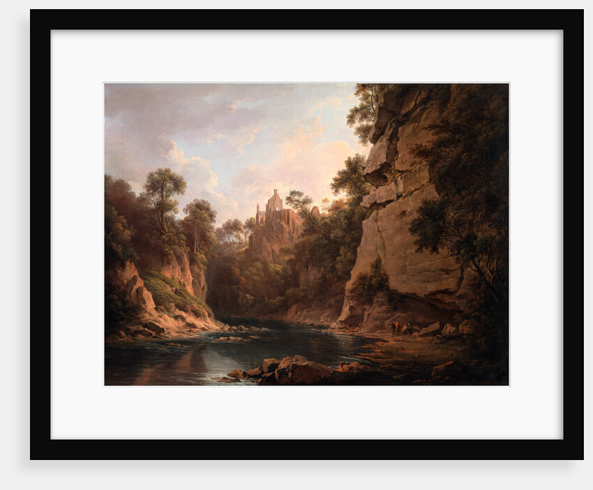 Hawthornden Castle, near Edinburgh by Alexander Nasmyth