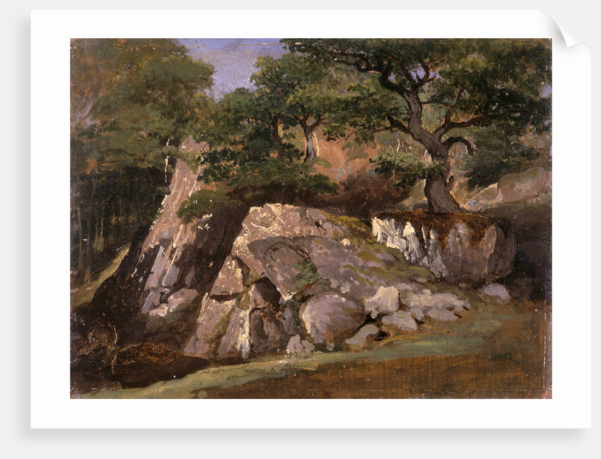 A View of the Valley of Rocks near Mittlach (Alsace) by James Arthur O'Connor