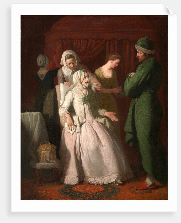 The Virtuous Comforted by Sympathy by Edward Penny