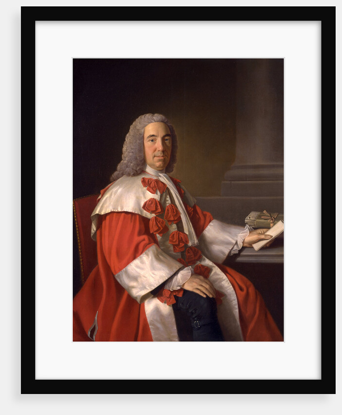 Alexander Boswell, Lord Auchinleck by Allan Ramsay