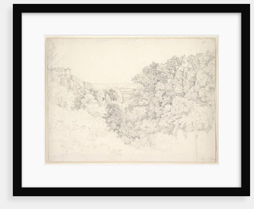 View from Ariccia near Albano by Ernst Fries