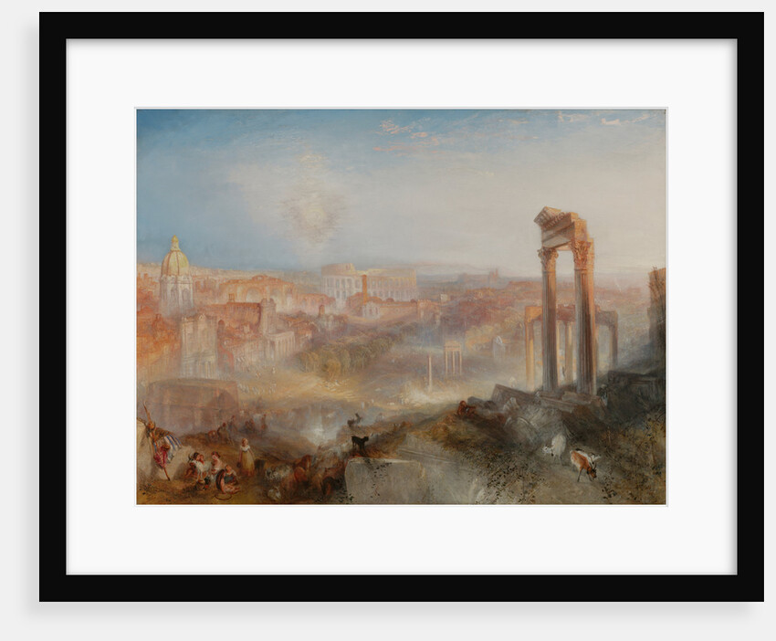 Modern Rome - Campo Vaccino by Joseph Mallord William Turner
