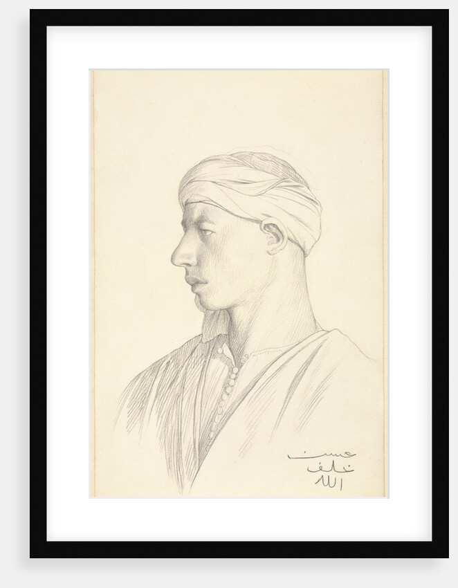 Portrait of an Egyptian Fellah by Jean-Léon Gérôme