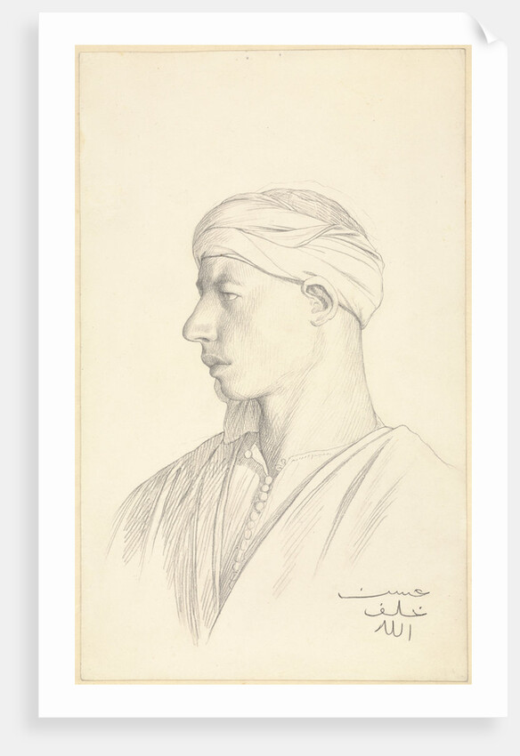 Portrait of an Egyptian Fellah by Jean-Léon Gérôme