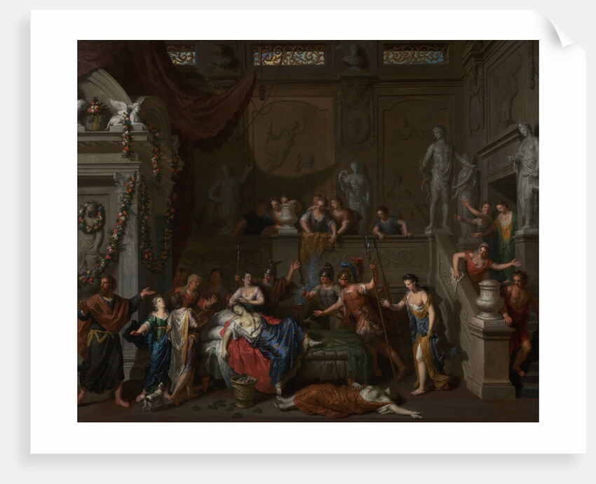 The Death of Cleopatra by Gerard Hoet