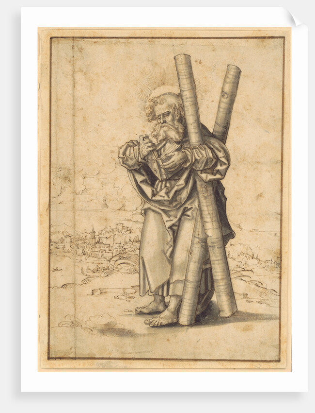 Saint Andrew by Master H.B.