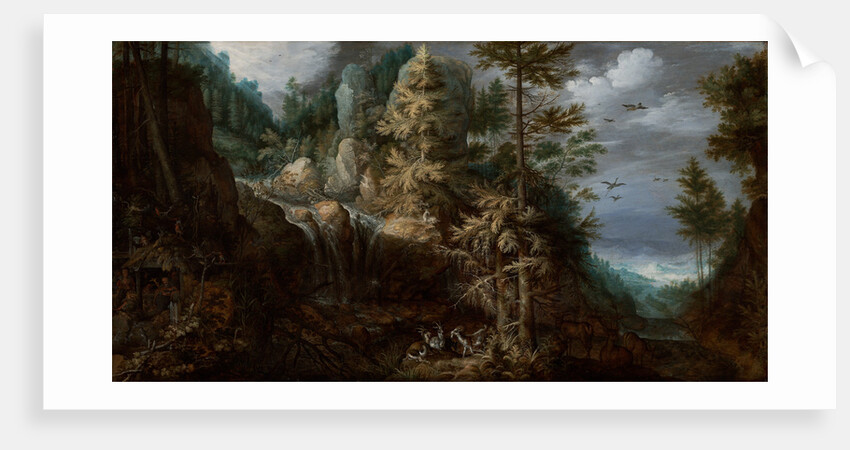 Landscape with the Temptation of Saint Anthony by Roelandt Savery