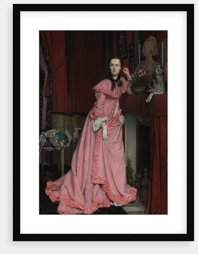 Portrait of the Marquise de Miramon, née, Thérèse Feuillant by Jacques Joseph Tissot