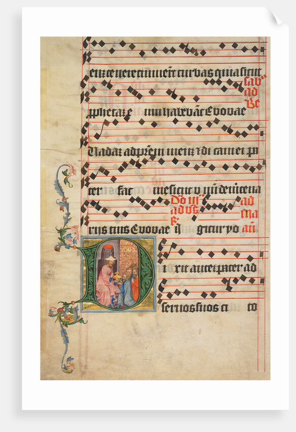 Initial D: Biblical Scene by Circle of the Master of the Golden Bull