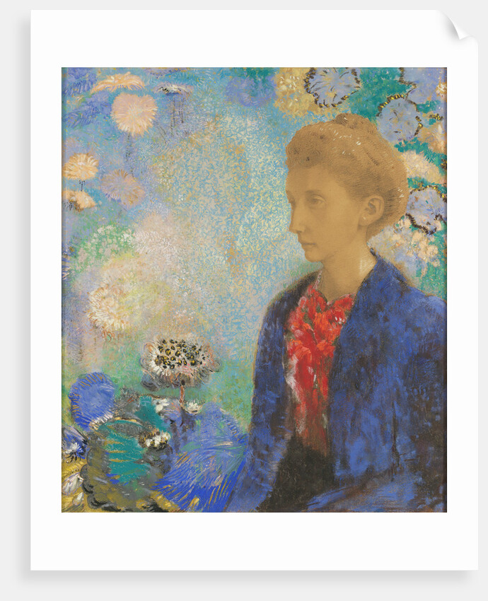 Baronne de Domecy by Odilon Redon