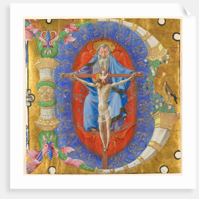 Initial B: The Trinity by Taddeo Crivelli