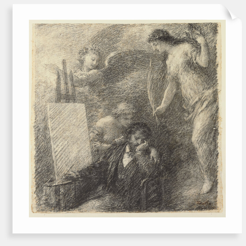 Le Découragement de l'artiste (The Discouraged Artist) by Henri Fantin-Latour