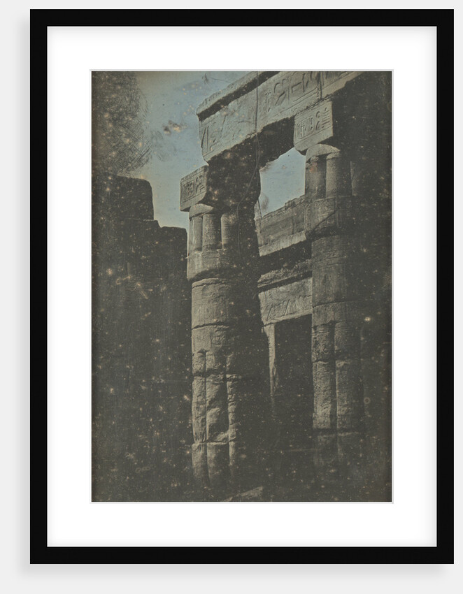 Lotus Columns at Gournah by Joseph-Philibert Girault de Prangey