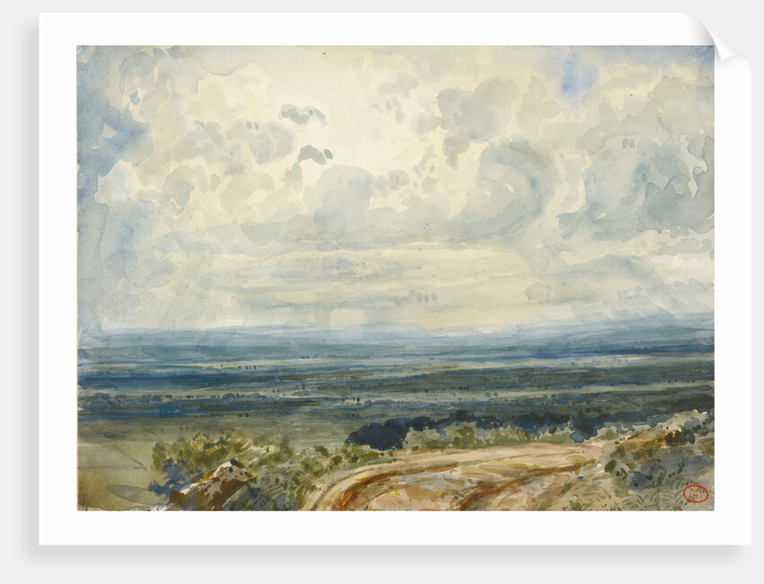 View of a Valley in Normandy by Paul Huet