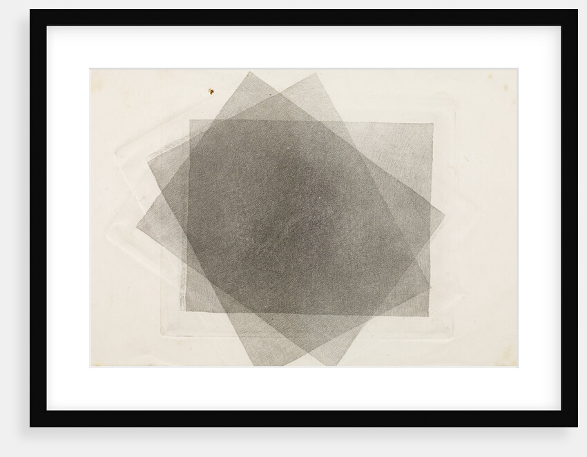 Three Sheets of Gauze, Crossed Obliquely by William Henry Fox Talbot
