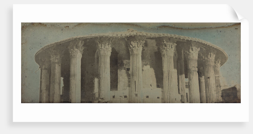 The Temple of Vesta, Rome by Joseph-Philibert Girault de Prangey