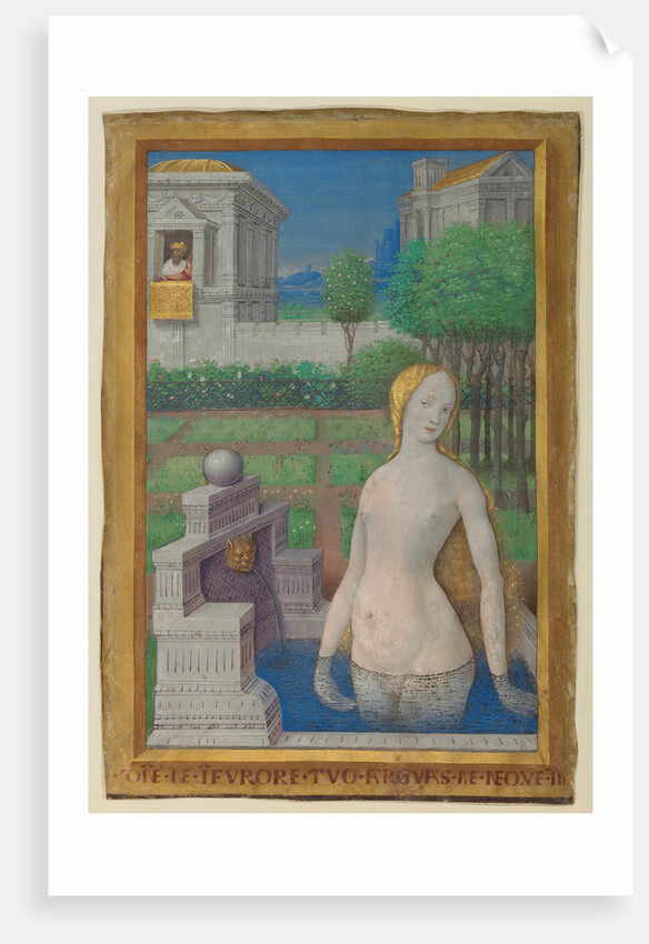 Leaf from the Hours of Louis XII by Jean Bourdichon