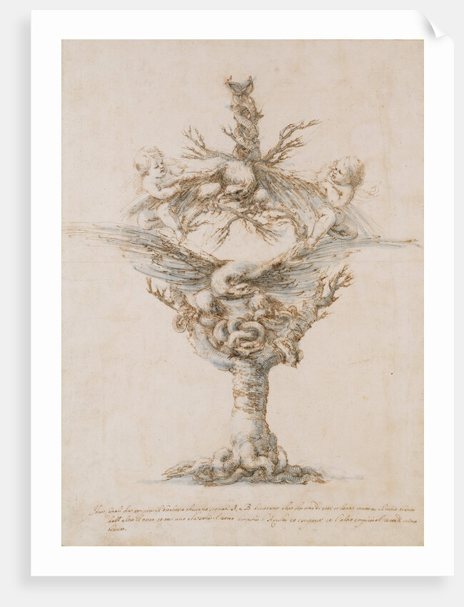 Design for an Ewer by Stefano della Bella