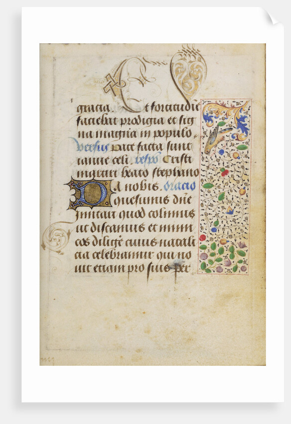 Decorated Text Page by Nicolas Spierinc
