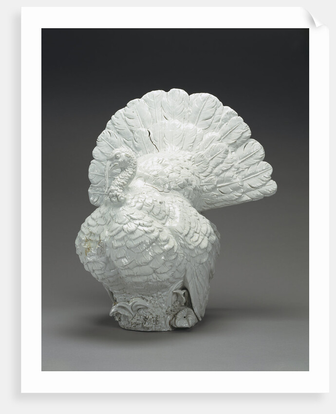 A Turkey by Meissen Porcelain Manufactory