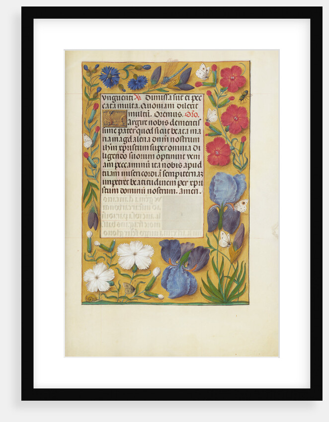Decorated Text Page by Anonymous