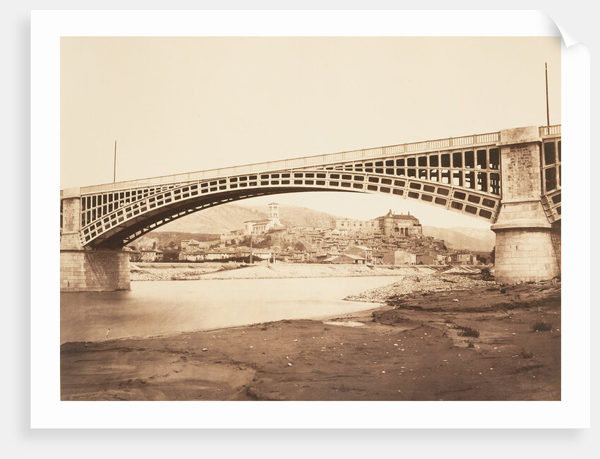 Viaduct at La Voulte by Édouard Baldus