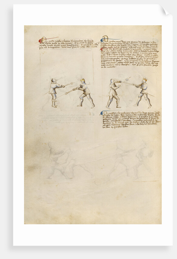 Combat with Implements by Fiore Furlan dei Liberi da Premariacco