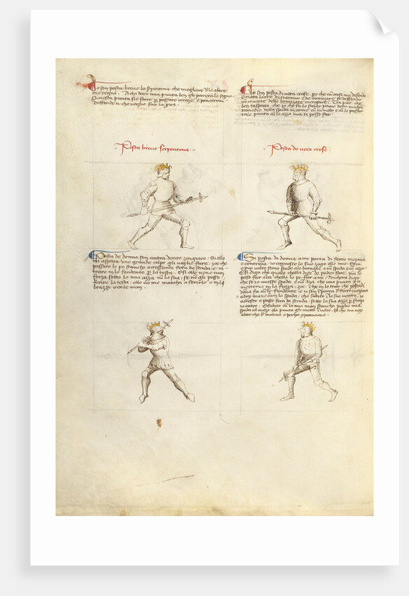 Combat with Pollaxe by Fiore Furlan dei Liberi da Premariacco