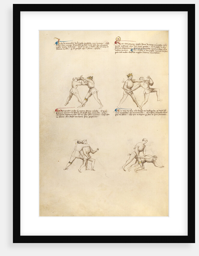 Combat with Dagger by Fiore Furlan dei Liberi da Premariacco