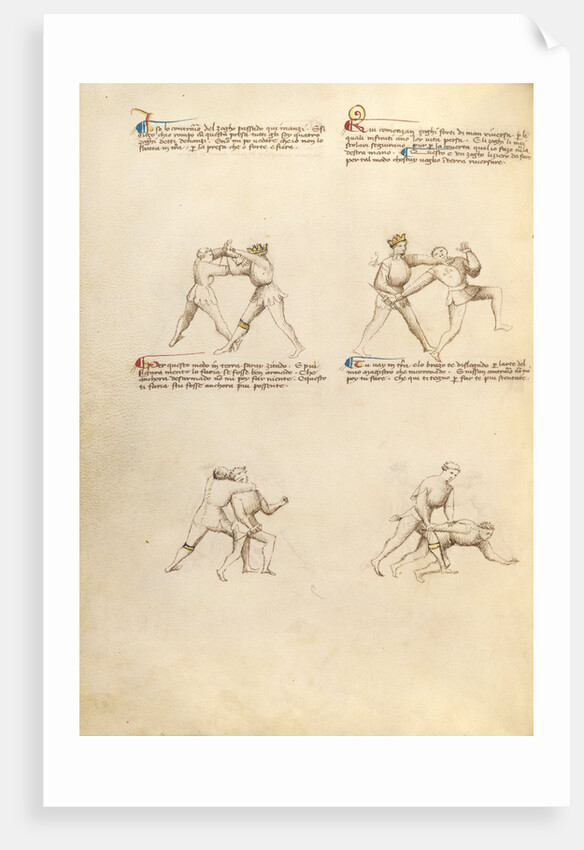 Combat with Dagger by Fiore Furlan dei Liberi da Premariacco