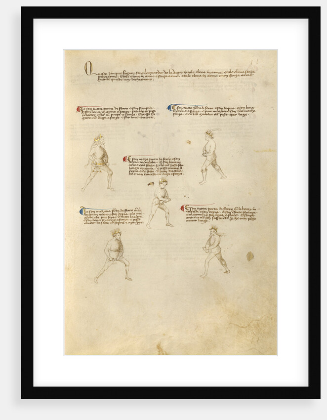 Combat with Dagger by Fiore Furlan dei Liberi da Premariacco