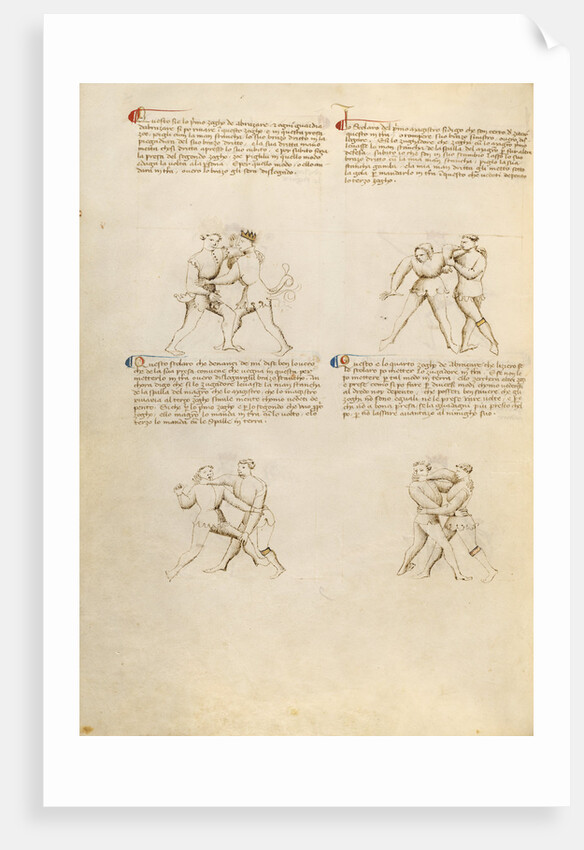 Unarmed Combat by Fiore Furlan dei Liberi da Premariacco