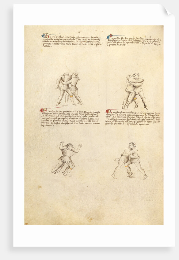 Unarmed Combat by Fiore Furlan dei Liberi da Premariacco