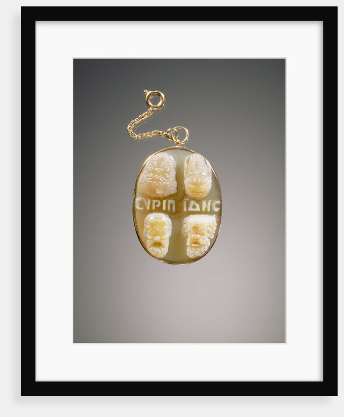 Cameo set into a mount by Anonymous