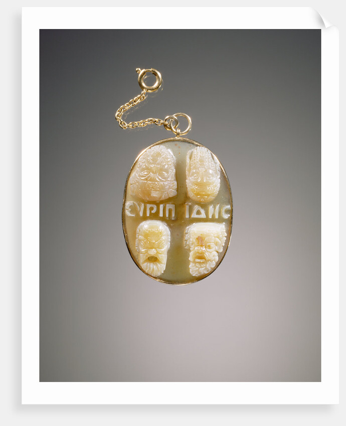 Cameo set into a mount by Anonymous