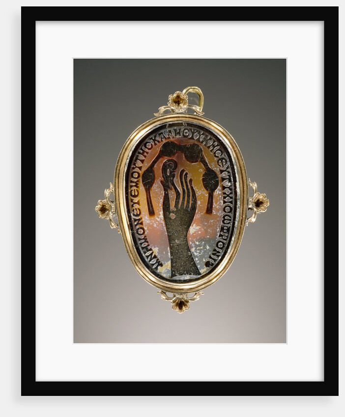 Cameo set into a mount by Anonymous