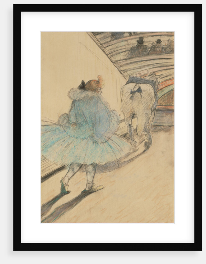 Au cirque: Entrèe en piste by Henri de Toulouse-Lautrec