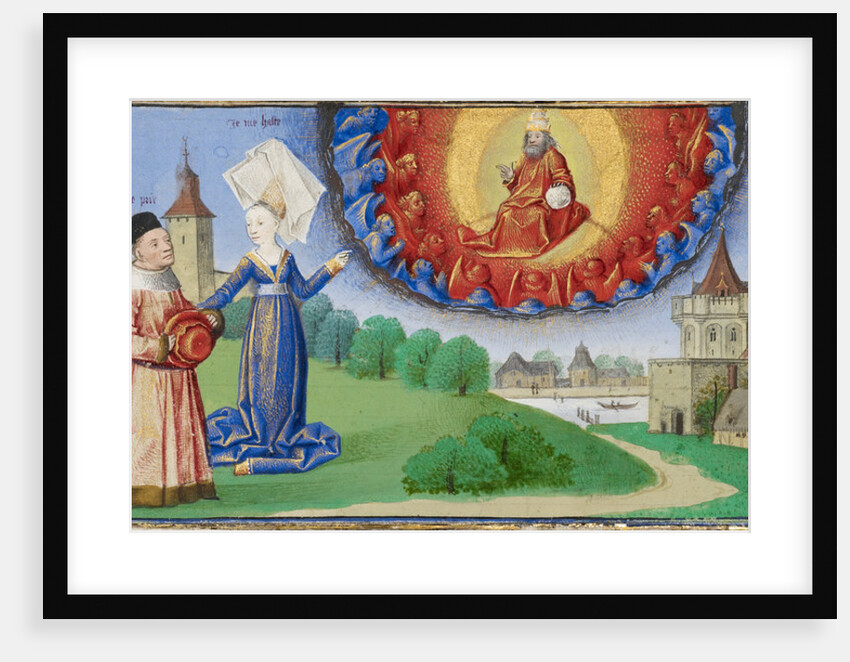 Philosophy Instructing Boethius on the Role of God by Coëtivy Master
