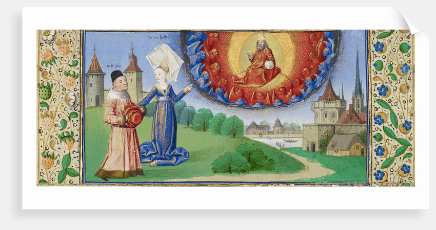 Philosophy Instructing Boethius on the Role of God by Coëtivy Master