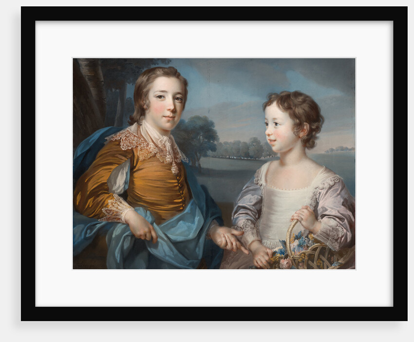 Portrait of Joseph and his Brother John Gulston by Francis Cotes