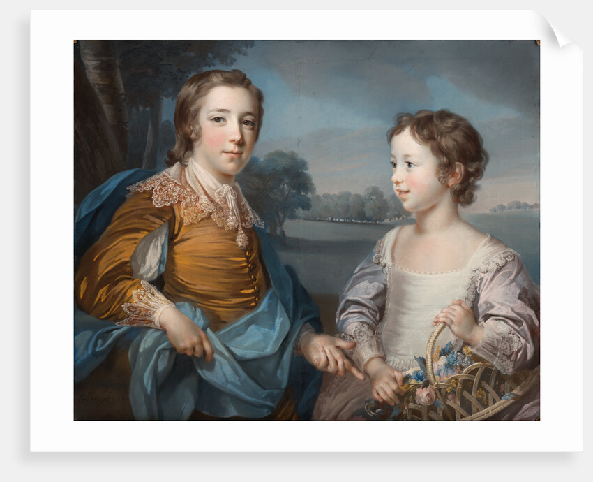 Portrait of Joseph and his Brother John Gulston by Francis Cotes