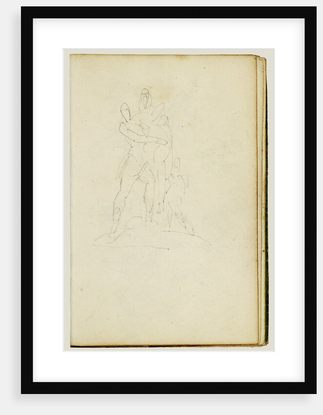 Group of three figures by Théodore Géricault