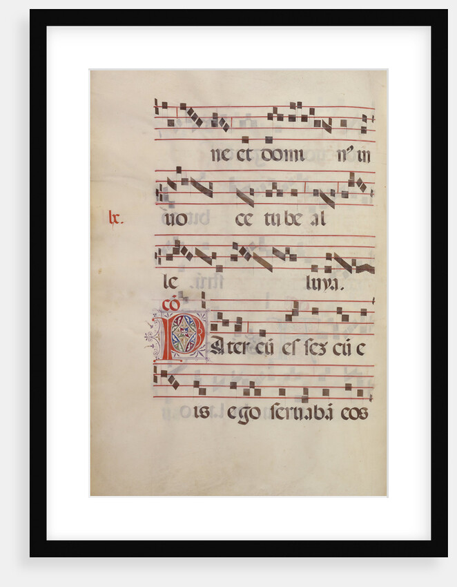 Decorated Initial P by Antonio da Monza